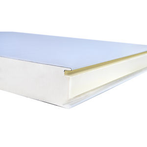 Panel Sándwich de Poliuretano para Almacenamiento en Frío, Aislado, de Acero PPGI de 150 mm, Resistente al Fuego y Ecológico, Personalizado para Uso Industrial - Product Image 4