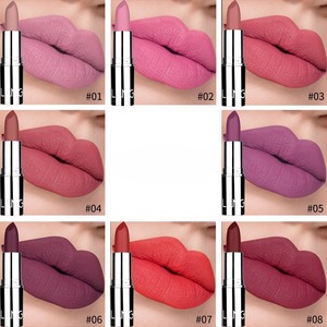 ลิปสติกเนื้อกำมะหยี่แมทท์กันน้ำ Langmanni 8 สี ติดทนนาน ไม่ติดแก้ว ไม่เป็นคราบ สีนู้ด แต่งหน้าสวยทันสมัย 5 กรัม รุ่นปกติ - Product Image 3