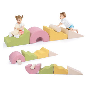 Structure de jeu souple en mousse, formes géométriques, structure d'escalade intérieure pour enfants, entraînement d'intégration sensorielle - Product Image 2