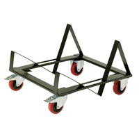 Chariot de stockage en acier soudé pour chaises empilables