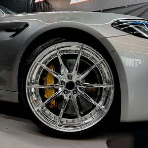 ล้อปลอมแปลงโครเมียม18 19 20 21 22 24 5x114 3/5x12 0/5x11 2/5x108สำหรับ Audi RS5 RS6 A6 A4 S6 S8 M5m4 BMW - Product Image 1