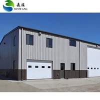 Edificio de Estructura de Acero Galvanizado Moderno de Gran Envergadura, Taller Prefabricado con Certificación ISO9001 para Reparación de Equipos de Minería