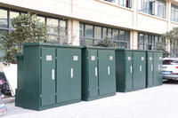 Transformador Montado en Plataforma YB27-12 12kV/400V 630A 50/60Hz Tipo Americano, Subestación Prefabricada/Subestación Compacta