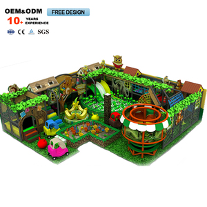 Parque Infantil Interior Personalizable para Niños, con Temática de Bosque, Piscina de Pelotas, Tobogán, Material de Espuma Suave para Escalar, Seguro para Niños - Product Image 4