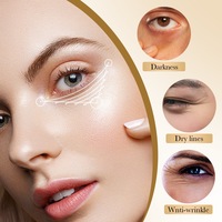 Masque pour les yeux SADOER au collagène anti-rides multi-effets raffermissant et hydratant, vente en gros pour l'exportation