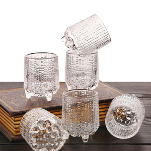 Verres à shot en cristal transparent pour whisky, tequila, shochu japonais, <span class=keywords><strong>Jagermeister</strong></span>, verre à shot de 2 oz, verre à eau rond fait à la main - Product Image 5