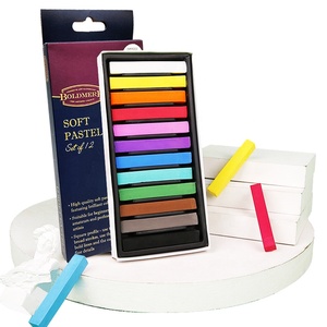 Ensemble de bâtons de <span class=keywords><strong>craie</strong></span> <span class=keywords><strong>Pastel</strong></span> doux 12 couleurs - Product Image 4
