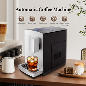 เครื่องชงกาแฟเอสเพรสโซ่อัตโนมัติพร้อมเครื่องชงกาแฟ15บาร์เครื่องเงินแบบปรับได้ในตัว - Product Image 2