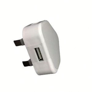 High Quality Portable OEM UK <b>Plug</b> USB Power Charger Adaptor Cargador 5V 1A 2A Fast Wall Charger <b>Adapter</b> - Product Image 3