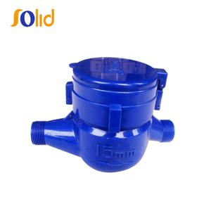 Dn15-50mm ABSプラスチック液体シールメカニカルマルチジェットタイプウェットダイヤル冷水メーター - Product Image 4