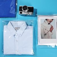 Sacs en cellophane transparents auto-adhésifs refermables en plastique OPP de marque YF, imprimés, pour l'emballage de vêtements, chaussettes et chaussures pour enfants
