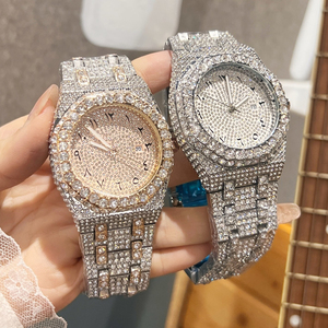 Orologio da Polso da Uomo 2026 Hip Hop a Forma di Ottagono con Diamanti, Lusso Argento Iced Out, al Quarzo, Moda, Vendita Calda - Product Image 6