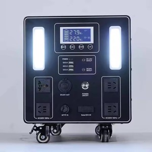 Station d'alimentation portable 3000W, générateur solaire, onduleurs solaires, station d'alimentation portable à batterie lithium, charge rapide - Product Image 4