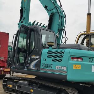 Excavadora Usada Kobelco SK140 de 14 Toneladas, en Buen Estado, Altamente Eficaz, Excelente Condición de Trabajo, con Certificación CE, para Excavación - Product Image 3