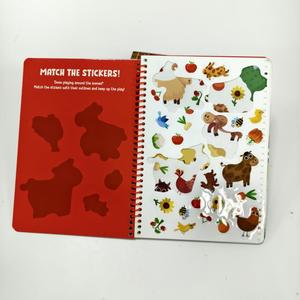 Stiker jeli kustom pencetakan buku untuk anak-anak pembelajaran pertanian - Product Image 4