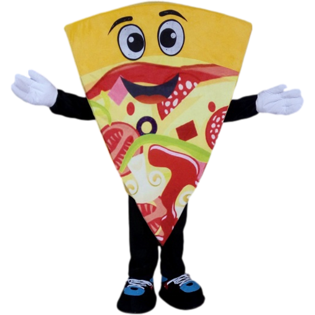 High qualität custom pizza maskottchen/pizza maskottchen kostüm