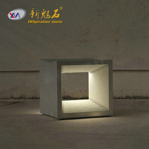 Nuevo Banco de Hormigón para Exteriores Magic Stone, Muebles Artísticos de GRC para Decoración de Parques y Paisajes - Product Image 3