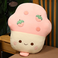 Peluche créative en forme de crème glacée, coussin décoratif doux en forme de nourriture pour chambre d'enfant, canapé, cadeau mignon, série NLS
