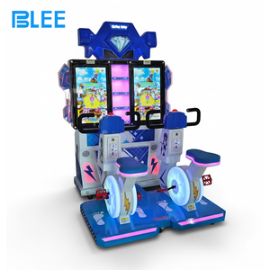Máquina de Juego de Carreras de Bicicletas BLEE de Alta Calidad, <span class=keywords><strong>Juegos</strong></span> en Línea para Dos Personas, Simulador de Carreras de Operación Sencilla para Parques de Diversiones - Product Image 1