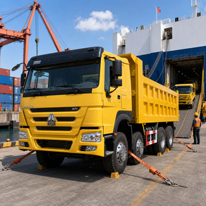 รถดัมพ์มือสอง SINOTRUCK HOWO 351-450 แรงม้า 8x4 พวงมาลัยซ้าย ยูโร 2 40 ตัน 35 ลูกบาศก์เมตร ปรับสภาพใหม่ - Product Image 1