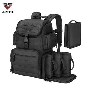 Tactical Range Backpack with Removable <b>Divider</b> with 4 Carrying Cases <b>Bag</b> Rucksack for Shooting - Product Image 1
