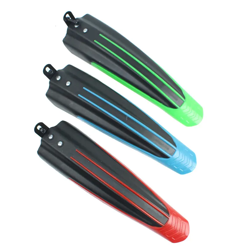 Hot Selling Cycle Mudguard Fender Bicycle Dirt Bike Rear Fender 2 Pcs Set Mudguards Mud Guard Wing Plastic Cycling Saddle