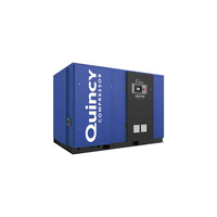 Compresseur d'air à vis basse pression Quincy QGD LP 55 à 250kW avec outil pneumatique d'injection d'huile Q-controller 5bar