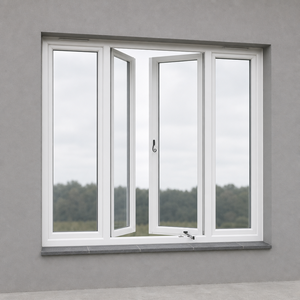 Fenêtres à battants en aluminium EPDM, double vitrage, verre Low-E, isolation thermique, fibre de verre, conformes aux normes AS2047, AS2208, NAFS. - Product Image 3