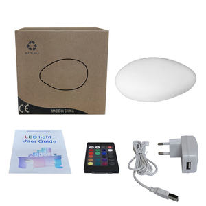 Dekorasyon avlu parkı çim zemin için su geçirmez tatil atmosfer ışığı plastik taş ışık - Product Image 6