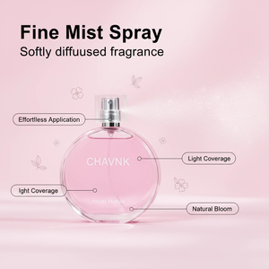 Brume florale fruitée de luxe, parfum bio longue durée pour jeunes femmes, viral sur TikTok, faible MOQ, marque privée, emballage écologique - Product Image 3