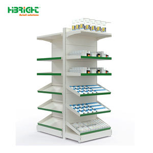 Étagère de pharmacie de couleur simple pour magasin de chimistes adaptée aux pharmacies de toutes tailles - Product Image 4