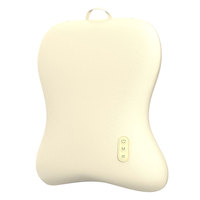 Healthpal Autositzkissen Shiatsu Nacken- und Rückenmassagegerät Luft-Nacken-Rücken-Vibrationsmassage Elektrisches Nackenmassagekissen mit Heizfunktion