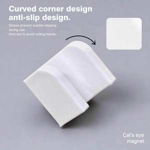 Magnet mata kucing bentuk U 5D baru untuk kuku penyangga Magnet Super kuat untuk Galaxy menakjubkan & beludru alat seni kuku kuku - Product Image 4