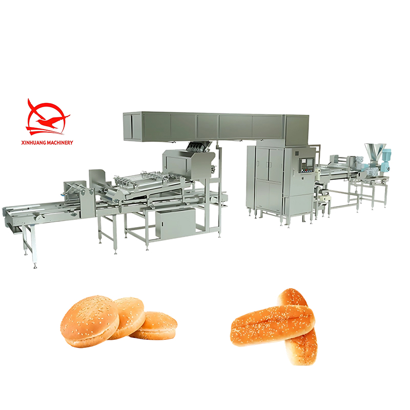 hot dog bun production line