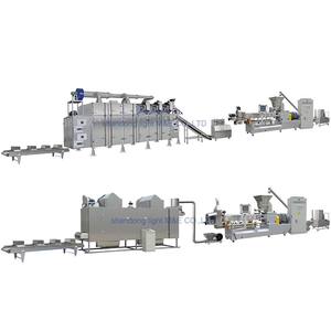 Machine à hacher les morceaux de soja texturés par extrusion entièrement automatique avec friteuse - Product Image 5