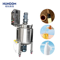 Équipement de mélange de produits chimiques liquides de 500 L, machine à mélanger la crème pour le visage, le gel, la fabrication de savon liquide, machine à mélanger le gel