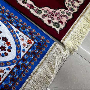 Wholesale Portable Polyester Muslim <strong>Prayer</strong> Mat White Blossom Muslim <strong>Prayer</strong> Rug Islamic <strong>Prayer</strong> Rug <strong>Matt</strong> - Product Image 5