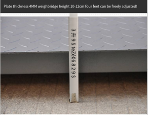 1T 2T 3T Platform <strong>Scale</strong> Carbon Steel <strong>Electronic</strong> Weighing <strong>Scales</strong> Digital Floor <strong>Scale</strong> <strong>Industrial</strong> - Product Image 6