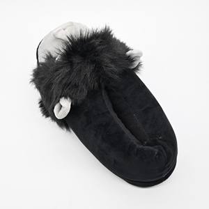 Venta al por mayor <span class=keywords><strong>gorila</strong></span> felpa zapatillas gris <span class=keywords><strong>gorila</strong></span> etiqueta rellena casa zapatilla <span class=keywords><strong>zapatos</strong></span> para uso interior - Product Image 3