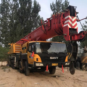 Low Hour Used Sany 90ton Truck Mounted <b>Crane</b>, Full Hydraulic Mobile <b>Crane</b> With Stable Operation - Product Image 1