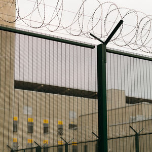 סין מפעל בטיחות גבוהה נגד חיתוך 358 גדר רשת כלא אבטחה אנטי טיפוס 358 אבטחה גידור גדר מרותכת שקופה - Product Image 4