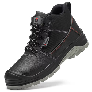 Botas de trabajo resistentes al desgaste para obras de construcción, ropa de trabajo, zapatos deportivos impermeables y antideslizantes para senderismo para hombres - Product Image 6