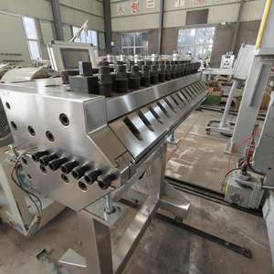 نظام سيمنز الإلكتروني الجديد المطور بحماية براءة اختراع، باثق حلزوني مزدوج مخروطي متوازي مع محرك PLC، إنتاجية 800 كجم/ساعة <span class=keywords><strong>SPC</strong></span> - Product Image 3