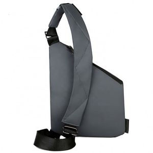 Venta al por mayor al aire libre multifuncional pecho bolsa deportes mochila solo hombro bolsa antirrobo - Product Image 3