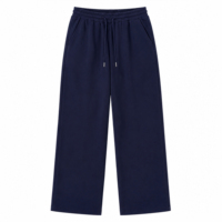 Pantalon de jogging en coton pour femme, coupe large et ample, style yoga, avec cordon de serrage, taille élastique et poches, idéal pour l'entraînement, vente en gros