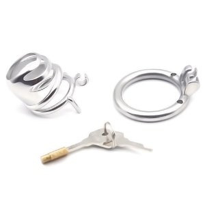 Dispositivo de Castidad BDSM FRRK, Candado para Pene, Jaula Metálica Grande para Pene, Artículos Eróticos para Adultos, Juguetes Sexuales para Hombres - Product Image 5