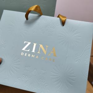 Luxury Gift <b>Paper</b> <b>Bag</b> Custom Debossed Logo Various Color Wholesale <b>Paper</b> Shopping <b>Bags</b> With Handle for Small Business - Product Image 6