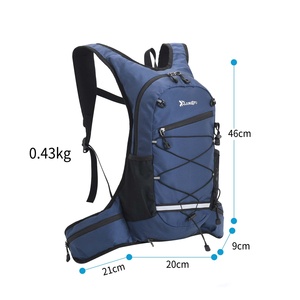 กระเป๋าเป้สะพายหลังกีฬาลำลอง 25 ลิตร ไนลอน กันน้ำ ซิปปิดแบบนุ่ม สำหรับทุกเพศ ใช้กลางแจ้ง น้ำหนัก 0.43 กก. ขนาด 46 ซม. - Product Image 5