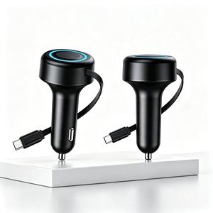 Adaptateur USB-C Type C PD portable 20W 60W 67W, mini chargeur de voiture pour téléphone, adaptateur de charge rapide 4 en 1, chargeur de voiture 3 en 1 - Product Image 1