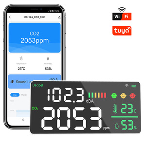 Wifi Wall-mounted Carbon Dioxide <b>Detector</b> Noise Meter Industrial Grade <b>Water</b> Level Sensor Professional Quality - Product Image 1